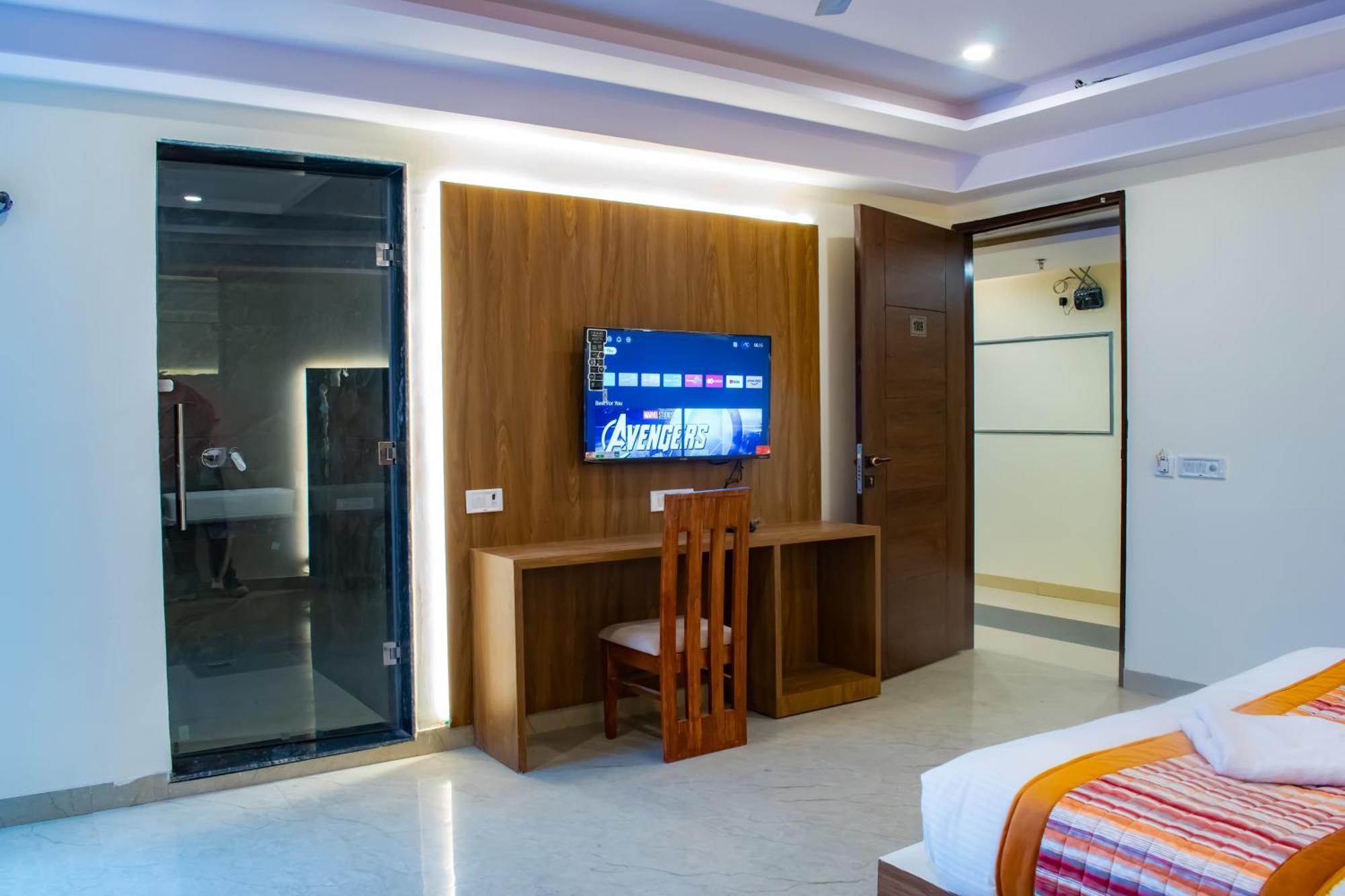 Hotel Yash Palace New Delhi Exteriör bild
